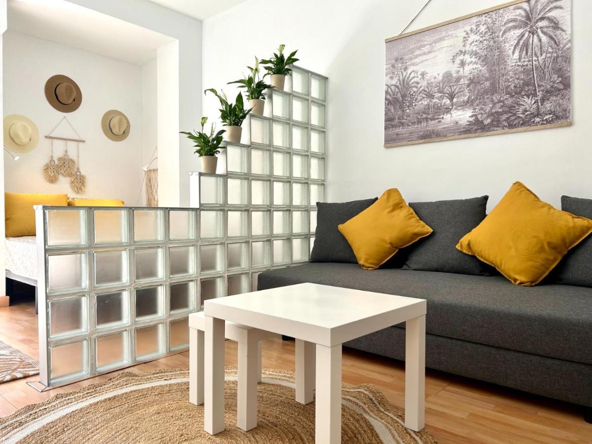 2 Min Dalla Spiaggia Loft Terrazza Casa Gialla لاس بالماس دي غران كاناريا المظهر الخارجي الصورة